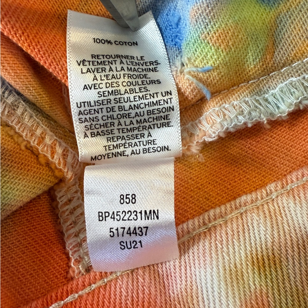 BP Tie-Dye Denim Jacket Women’s Size Medium - Picture 9 of 11